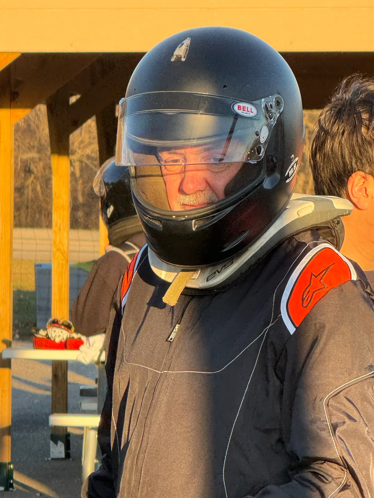 Suited up at Sugar River
